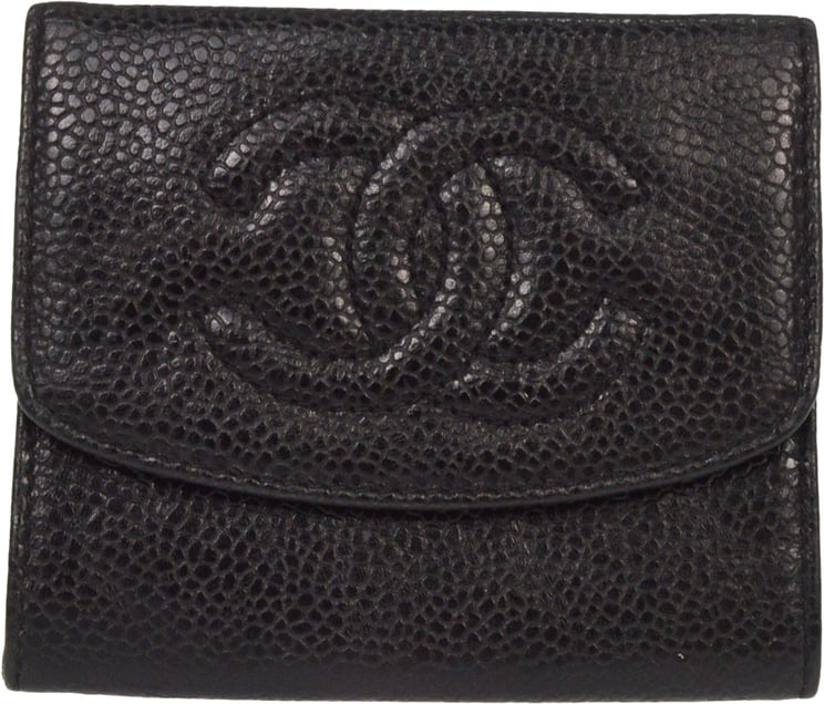 Chanel Chanel Timeless CC Bifold Wallet Caviar