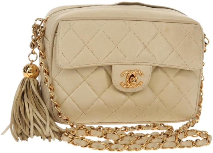 Chanel Chanel Chain Flap Shoulder Bag Quilted Lambskin