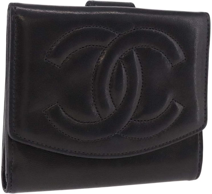 Chanel Chanel Vintage Timeless Bifold Lambskin Compact