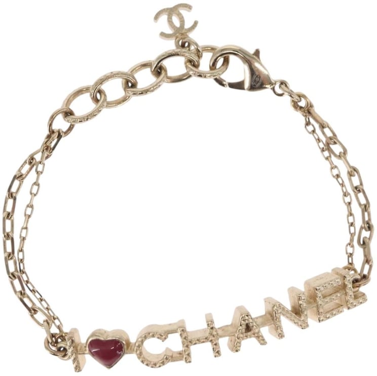 Chanel Chanel I Love Chanel Bracelet Metal with Resin