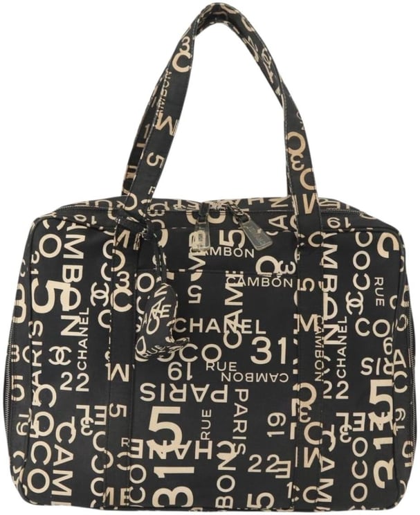 Chanel Chanel Boston Zip Tote Quilted Canvas Medium