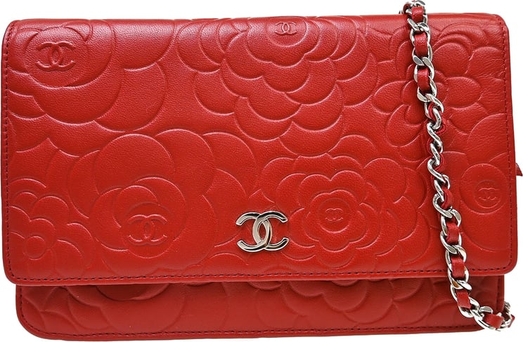 Chanel Chanel Camellia Wallet on Chain Leather