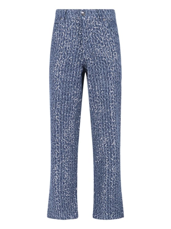 Charles Jeffrey Loverboy Sequin Jeans – Light Blue
