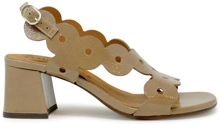 Chie Mihara CHIE MIHARA MOKA PATENT LEATHER LEIDE SANDALS