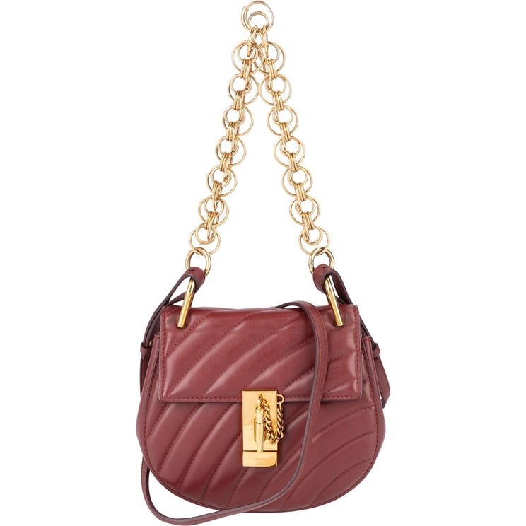 Chloé Chloé Quilted Leather Drew Bijou Mini Crossbody Bag