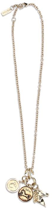 Chloé Chloé Gold Brass Necklace