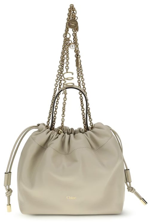 Chloé Chloé Beige Lamb Ovis Aries Aries Shoulder Bag