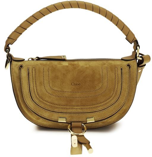 Chloé Chloé Brown Calf Leather Bos Taurus Shoulder Bag