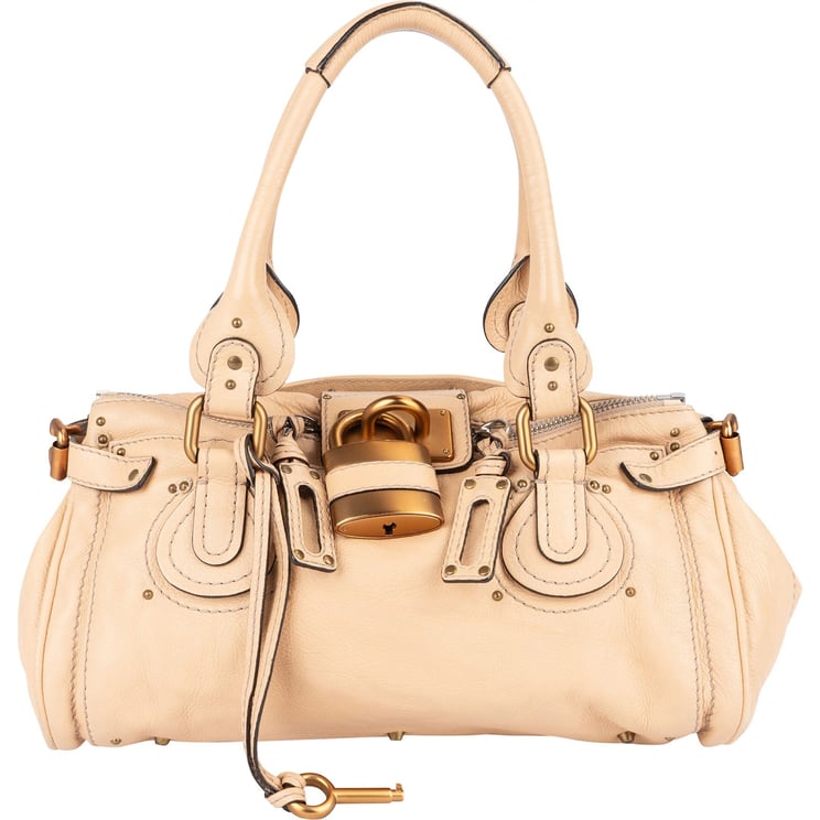 Chloé Chloé Leather Paddington Satchel Handbag