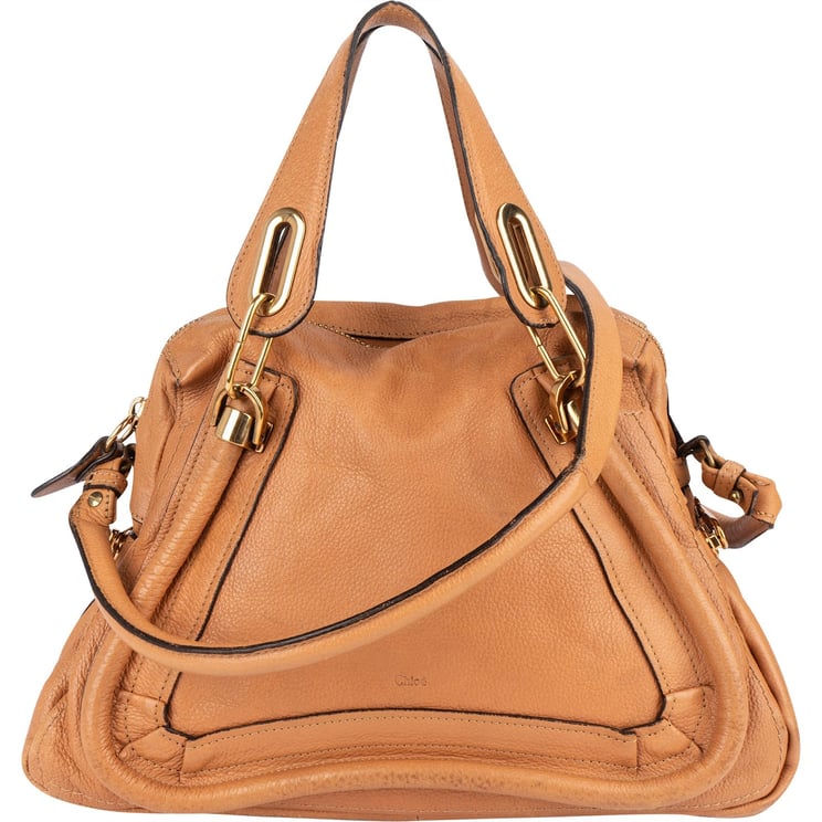 Chloé Chloé Leather Paraty Crossbody Bag