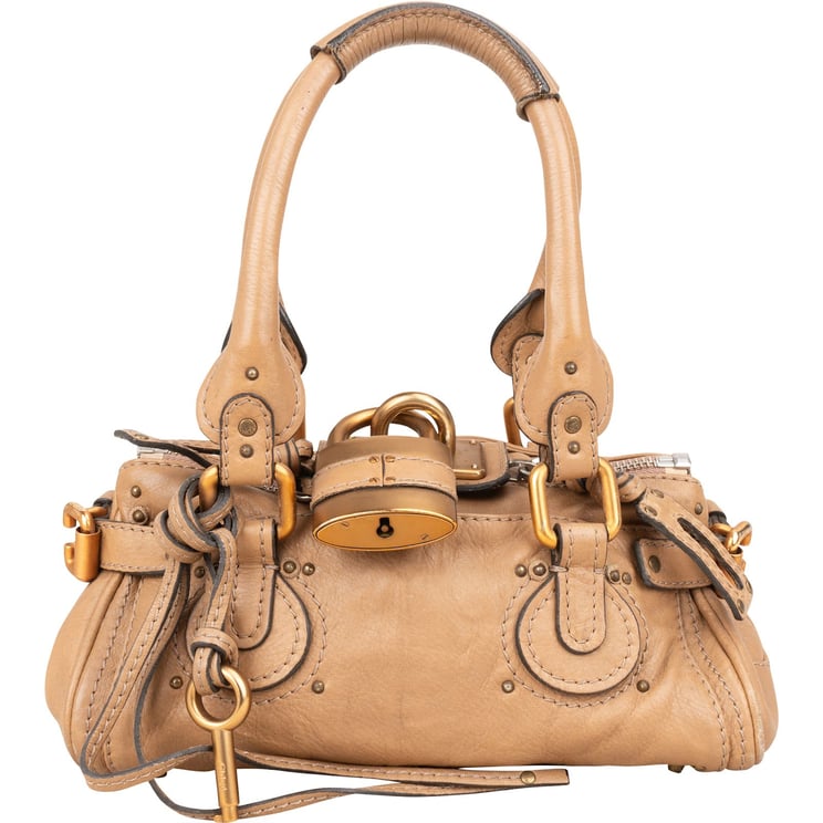 Chloé Chloé Leather Paddington Satchel Handbag
