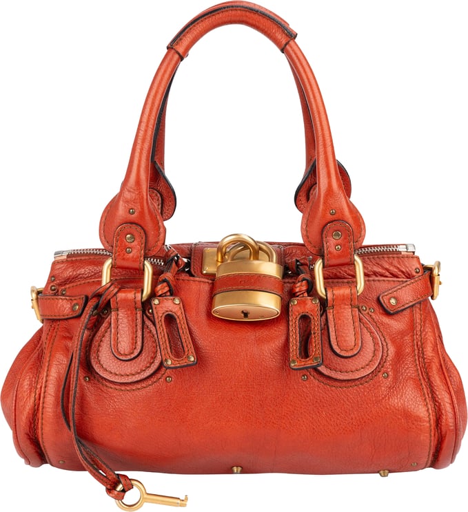 Chloé Chloé Leather Paddington Satchel Handbag