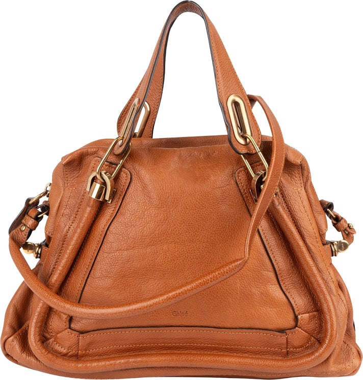 Chloé Chloé Grained Leather Paraty Handbag