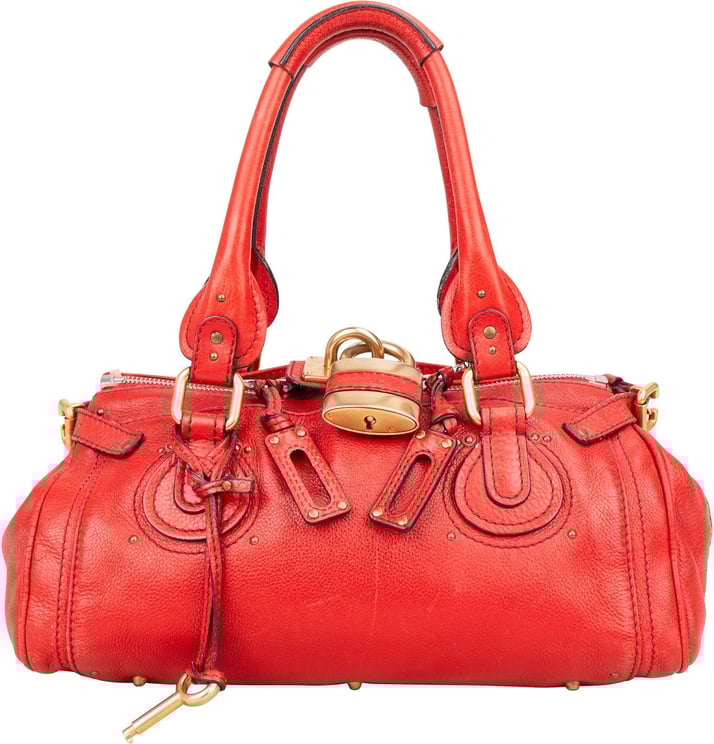 Chloé Chloé Leather Paddington Satchel Handbag