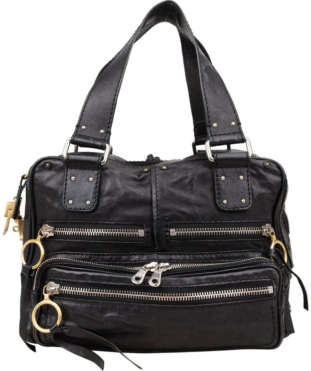 Chloé Chloé Black Leather Betty Handbag