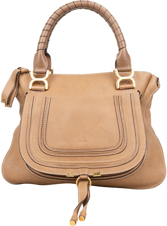 Chloé Chloé Brown Leather Marcie Handbag
