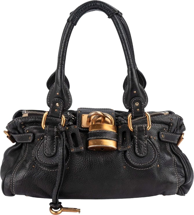 Chloé Chloé Grained Leather Paddington Handbag