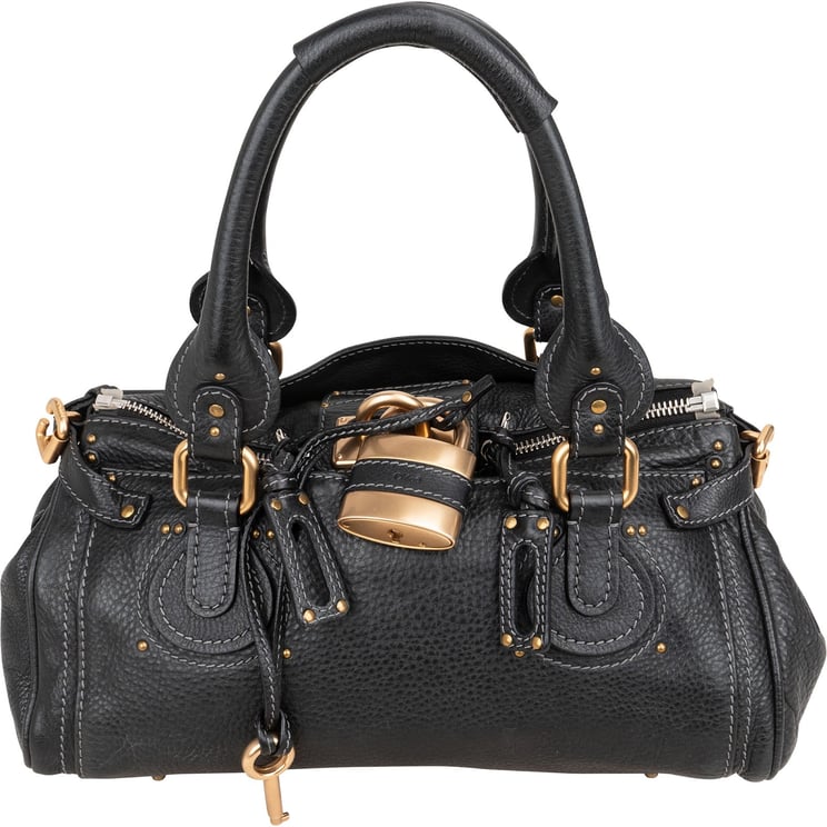 Chloé Chloé Grained Leather Paddington Handbag