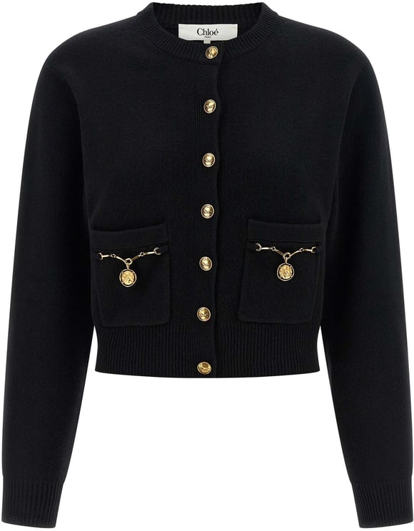 Chloé Chloé Black Wool Cardigan