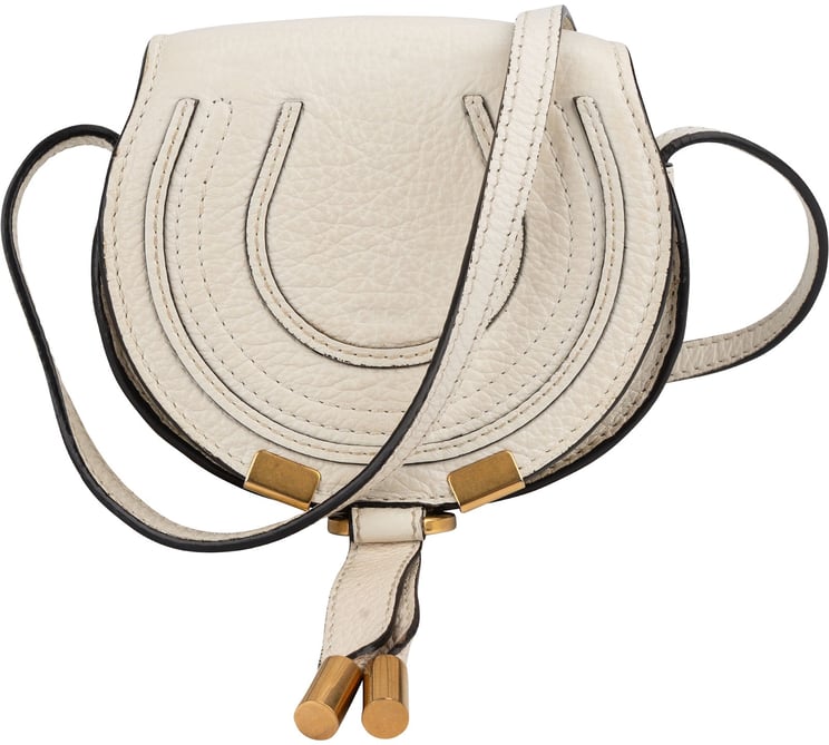 Chloé Chloé Grained Calfskin Marcie Mini Crossbody Bag
