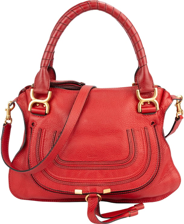 Chloé Chloé Grained Calfskin Marcie Handbag