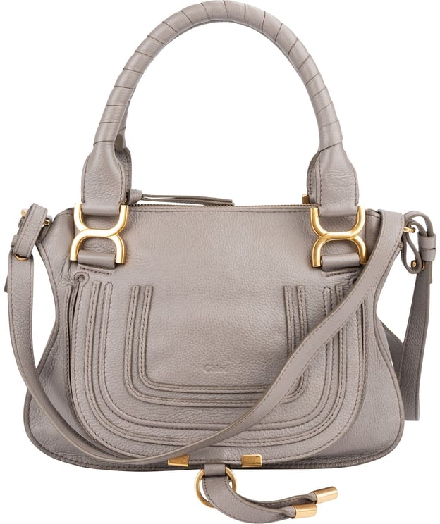 Chloé Chloé Grained Calfskin Marcie Handbag