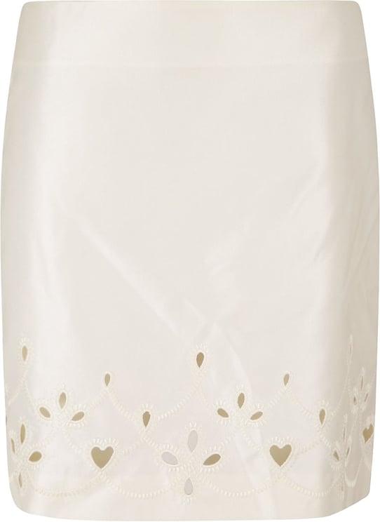 Chloé Tailored Skirt With Intricate Hem Cut-Outs
