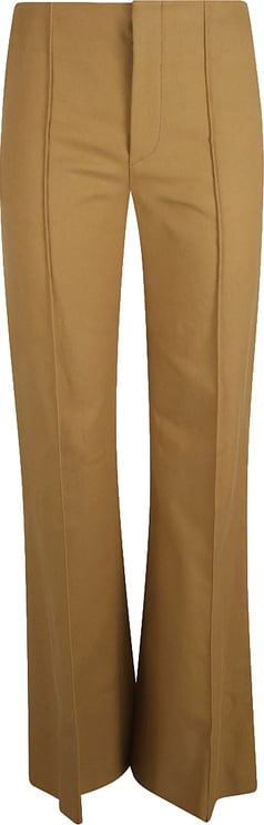Chloé High-Waisted Tailored Trousers With Flared Legs