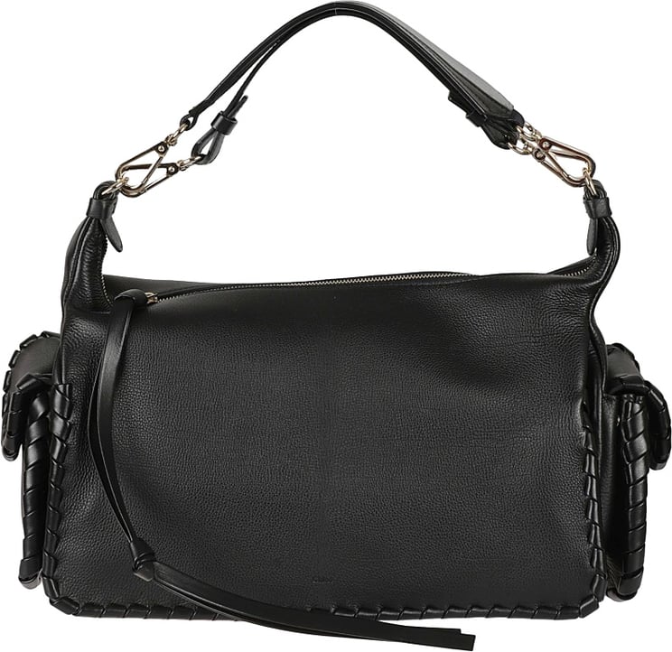 Chloé Rectangular Handbag With Braided Leather Trim