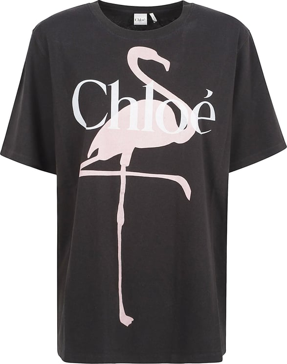 Chloé Loose-Fitting Organic Cotton T-Shirt