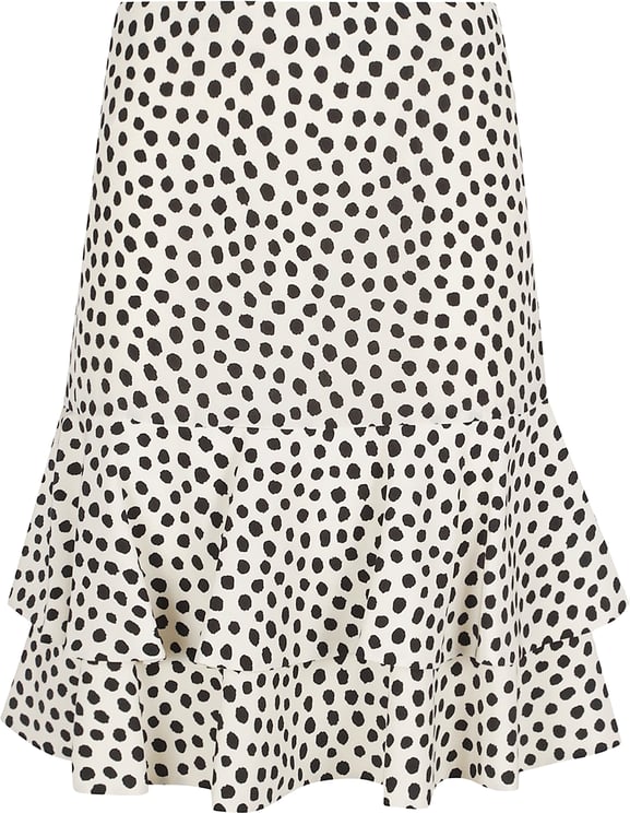 Chloé Silk Mini Skirt with Flounced Silhouette