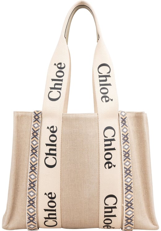 Chloé Chloé Canvas Medium Woody Medium Shoulder Bag