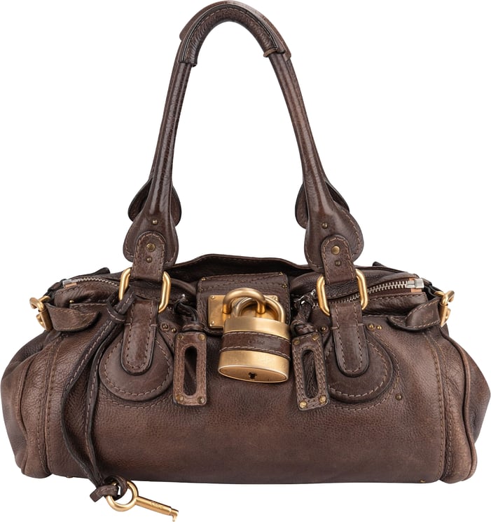 Chloé Chloé Brown Leather Paddington Satchel Handbag