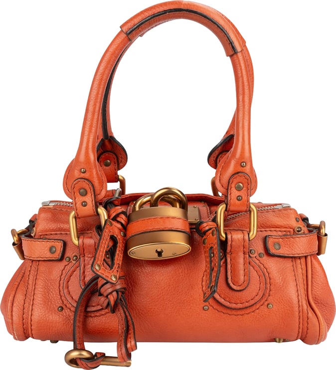 Chloé Chloé Grained Leather Paddington Handbag