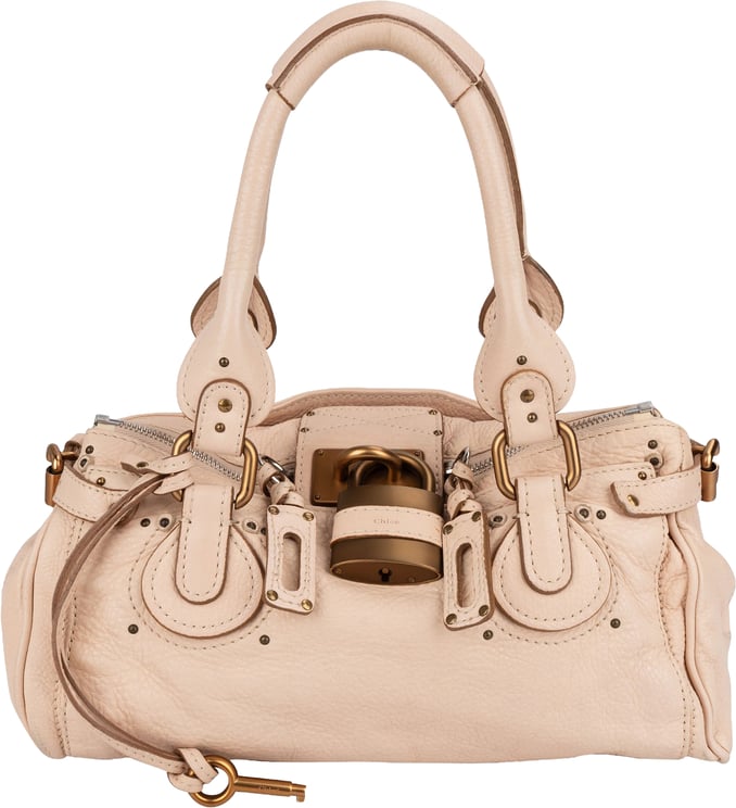 Chloé Chloé Grained Leather Paddington Handbag