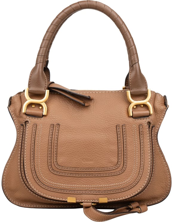 Chloé Chloé Grained Leather Marcie Small Handbag