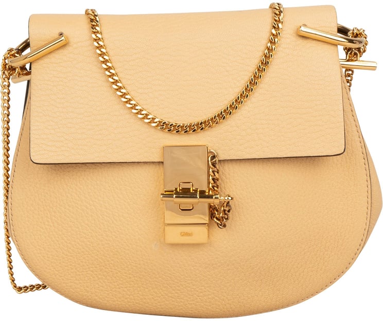 Chloé Chloé Grained Leather Drew Crossbody Bag