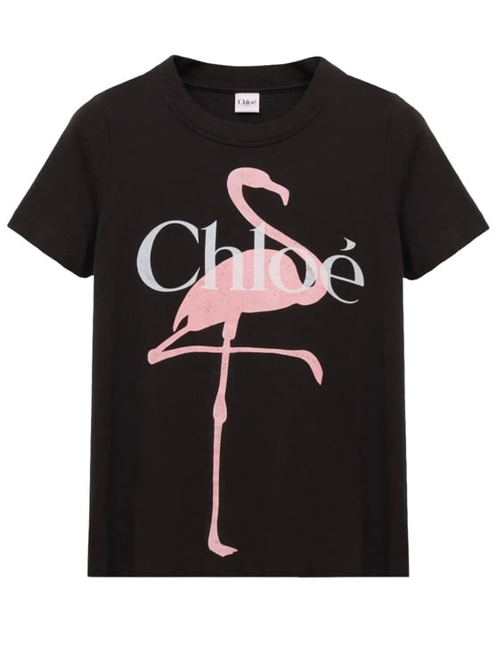 Chloé T-SHIRT WITH LOGO