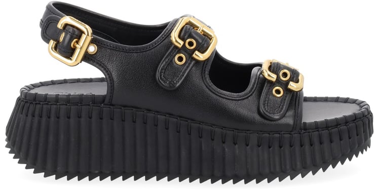 Chloé SANDAL "NAMA" WITH WEDGE