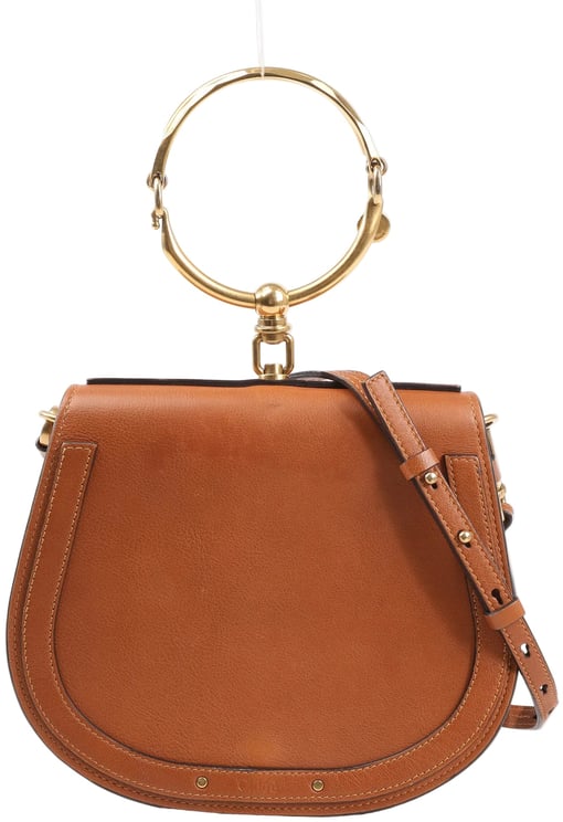 Chloé CHLOE Nile Leather Small 2Way Shoulder Bag in Brown