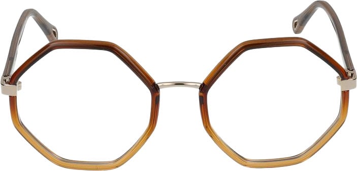 Chloé Eyeglasses Chloé CH0132O 010 brown brown transparent 53/20/140