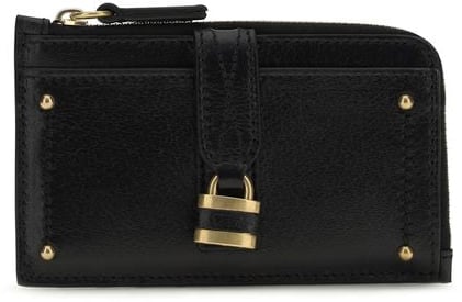 Chloé Chloé Black Calf Leather Bos Taurus Wallet