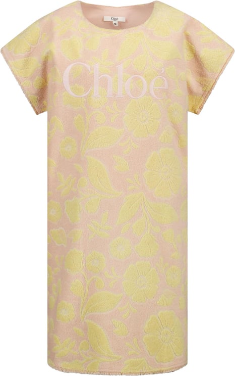 Chloé Chloe Kinder Meisjes Jurk In Licht Roze