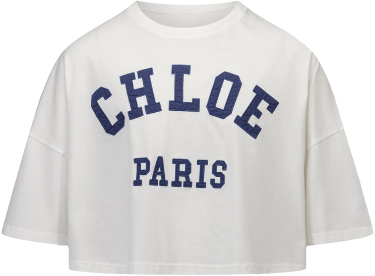 Chloé Chloe Kinder Meisjes T-Shirt In Wit