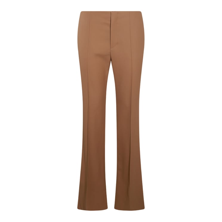 Chloé Tailored Trousers With Central Crease And Flared Hem