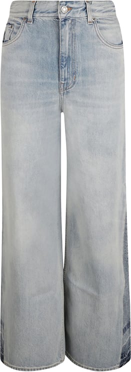 Chloé High-Waisted Wide-Leg Denim Jeans