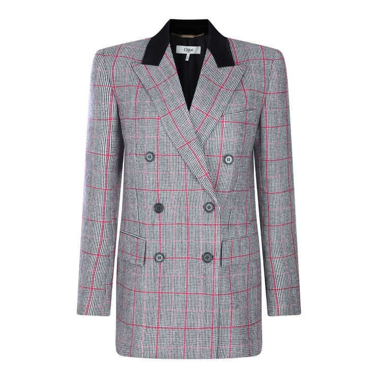Chloé Grey Wool Blazer