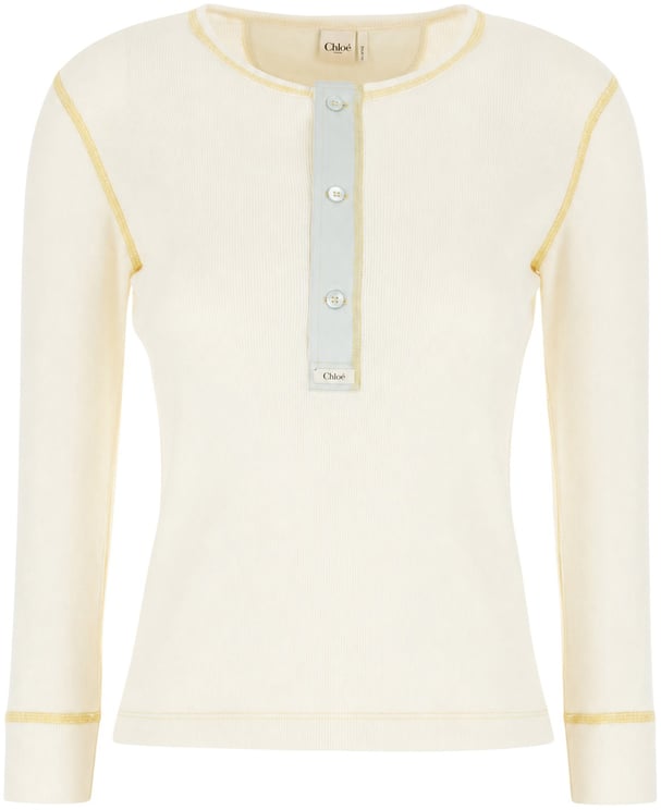 Chloé Chloe Ivory cotton sweater