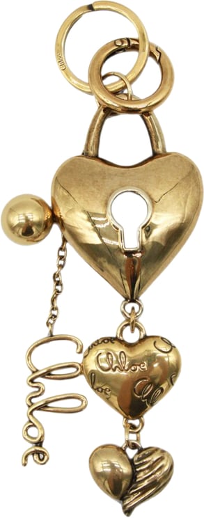 Chloé Keychains Gold