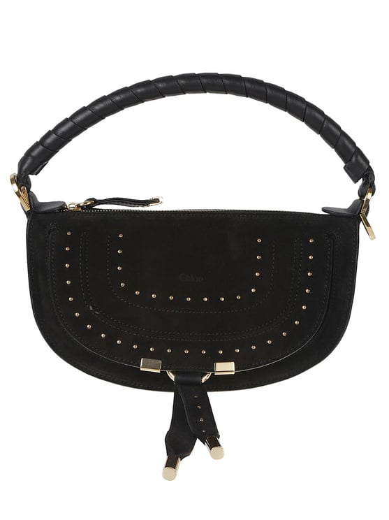 Chloé Suede Suede Studded Marcie Mini Bag